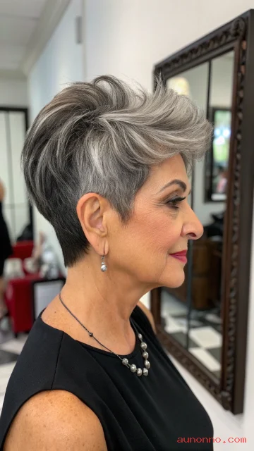 Pixie Haircuts for Women Over 70